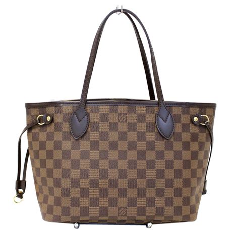 lv neverfull pm damier|louis vuitton damier ebene.